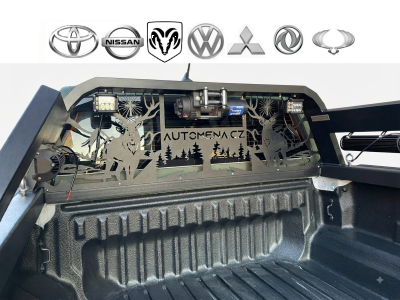 AM Rám korby na pick-up, model ADVANCED - vypalovaný motiv