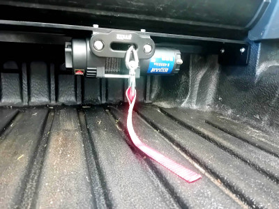 Montážní konzola a naviják pro pick-up do korby s roletou